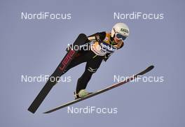 04.02.2016, Oslo, Norway (NOR): Sara Takanashi (JPN) - FIS world cup ski jumping ladies, individual HS134, Oslo (NOR). www.nordicfocus.com. © Felgenhauer/NordicFocus. Every downloaded picture is fee-liable.