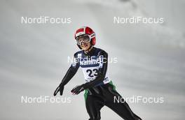 04.02.2016, Oslo, Norway (NOR): Eva Pinkelnig (AUT) - FIS world cup ski jumping ladies, individual HS134, Oslo (NOR). www.nordicfocus.com. © Felgenhauer/NordicFocus. Every downloaded picture is fee-liable.