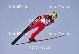 04.02.2016, Oslo, Norway (NOR): Julia Kykkaenen (FIN) - FIS world cup ski jumping ladies, individual HS134, Oslo (NOR). www.nordicfocus.com. © Felgenhauer/NordicFocus. Every downloaded picture is fee-liable.