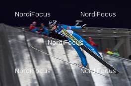 04.02.2016, Oslo, Norway (NOR): Maren Lundby (NOR) - FIS world cup ski jumping ladies, individual HS134, Oslo (NOR). www.nordicfocus.com. © Felgenhauer/NordicFocus. Every downloaded picture is fee-liable.