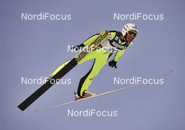 04.02.2016, Oslo, Norway (NOR): Daniela Iraschko-Stolz (AUT) - FIS world cup ski jumping ladies, individual HS134, Oslo (NOR). www.nordicfocus.com. © Felgenhauer/NordicFocus. Every downloaded picture is fee-liable.