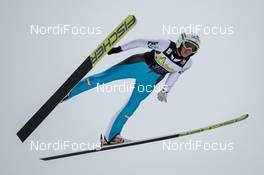 19.02.2016, Lahti, Finland (FIN): Daniela Iraschko-Stolz (AUT), Fischer - FIS world cup ski jumping ladies, individual HS100, Lahti (FIN). www.nordicfocus.com. © Laiho/NordicFocus. Every downloaded picture is fee-liable.