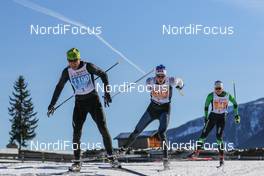 24.01.2016, Lienz, Austria (AUT): Ganner Norbert, Olex Max, Keller Niklas (l-r)  - FIS Marathon Cup Dolomitenlauf, Lienz (AUT). www.nordicfocus.com. © Russolo/NordicFocus. Every downloaded picture is fee-liable.