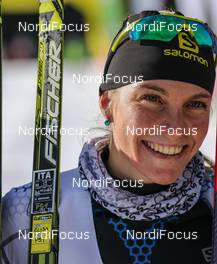 24.01.2016, Lienz, Austria (AUT): Brocard Elisa Dabudyk Aurelie - FIS Marathon Cup Dolomitenlauf, Lienz (AUT). www.nordicfocus.com. © Russolo/NordicFocus. Every downloaded picture is fee-liable.