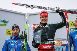 24.01.2016, Lienz, Austria (AUT): Poirrier Bastien, Perrillat Boiteaux Ivan, (l-r) - FIS Marathon Cup Dolomitenlauf, Lienz (AUT). www.nordicfocus.com. © Russolo/NordicFocus. Every downloaded picture is fee-liable.