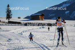 24.01.2016, Lienz, Austria (AUT): Mueller Jessica - FIS Marathon Cup Dolomitenlauf, Lienz (AUT). www.nordicfocus.com. © Russolo/NordicFocus. Every downloaded picture is fee-liable.