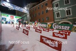 22.01.2016, Lienz, Austria (AUT): Tobias Habenicht (AUT ), Reese Hannemann (USA), Benjamin Moser (AUT), Dcindra Grusta (NOR), (l-r)  - FIS Marathon Cup Dolomitenlauf, Lienz (AUT). www.nordicfocus.com. © Russolo/NordicFocus. Every downloaded picture is fee-liable.