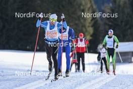23.01.2016, Lienz, Austria (AUT): Athletes in the course   - FIS Marathon Cup Dolomitenlauf, Lienz (AUT). www.nordicfocus.com. © Russolo/NordicFocus. Every downloaded picture is fee-liable.