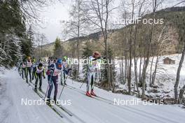 23.01.2016, Lienz, Austria (AUT): Andy Newell, Stefan Sutter, (l-r)  - FIS Marathon Cup Dolomitenlauf, Lienz (AUT). www.nordicfocus.com. © Russolo/NordicFocus. Every downloaded picture is fee-liable.