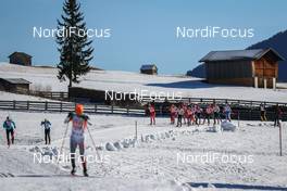 24.01.2016, Lienz, Austria (AUT): Group of athletes   - FIS Marathon Cup Dolomitenlauf, Lienz (AUT). www.nordicfocus.com. © Russolo/NordicFocus. Every downloaded picture is fee-liable.