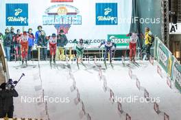 22.01.2016, Lienz, Austria (AUT): The Start of the race   - FIS Marathon Cup Dolomitenlauf, Lienz (AUT). www.nordicfocus.com. © Russolo/NordicFocus. Every downloaded picture is fee-liable.