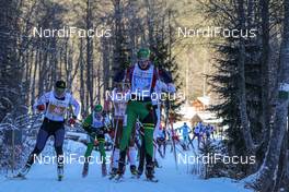 24.01.2016, Lienz, Austria (AUT): Competitors in Dolomitenlauf   - FIS Marathon Cup Dolomitenlauf, Lienz (AUT). www.nordicfocus.com. © Russolo/NordicFocus. Every downloaded picture is fee-liable.