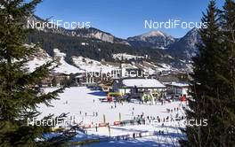 30.01.2016, Tannheimer Tal, Austria (AUT) - Bad Hindelang, Germany (GER): crowded ski stadium of Tannheim   - Skitrail Tannheimertal, Bad Hindelang (GER). www.nordicfocus.com. © Felgenhauer/NordicFocus. Every downloaded picture is fee-liable.