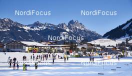 30.01.2016, Tannheimer Tal, Austria (AUT) - Bad Hindelang, Germany (GER): crowded ski stadium of Tannheim   - Skitrail Tannheimertal, Bad Hindelang (GER). www.nordicfocus.com. © Felgenhauer/NordicFocus. Every downloaded picture is fee-liable.