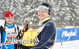 31.01.2016, Tannheimer Tal, Austria (AUT) - Bad Hindelang, Germany (GER): happy faces   - Skitrail Tannheimertal, Bad Hindelang (GER). www.nordicfocus.com. © Felgenhauer/NordicFocus. Every downloaded picture is fee-liable.