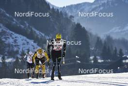 30.01.2016, Tannheimer Tal, Austria (AUT) - Bad Hindelang, Germany (GER): Marc Ciha (GER), Steffen Haak (GER), (l-r)  - Skitrail Tannheimertal, Bad Hindelang (GER). www.nordicfocus.com. © Felgenhauer/NordicFocus. Every downloaded picture is fee-liable.