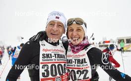 31.01.2016, Tannheimer Tal, Austria (AUT) - Bad Hindelang, Germany (GER): happy faces   - Skitrail Tannheimertal, Bad Hindelang (GER). www.nordicfocus.com. © Felgenhauer/NordicFocus. Every downloaded picture is fee-liable.