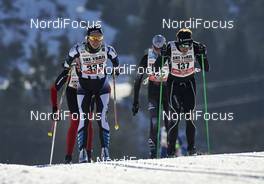 30.01.2016, Tannheimer Tal, Austria (AUT) - Bad Hindelang, Germany (GER): Jessica Mueller (GER), Christoph Gasche (SUI), (l-r)  - Skitrail Tannheimertal, Bad Hindelang (GER). www.nordicfocus.com. © Felgenhauer/NordicFocus. Every downloaded picture is fee-liable.