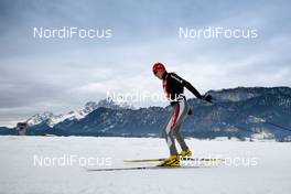 13.-14.02.2016, St. Johann Austria (AUT): athlete in the scenic landscape - Int. Tiroler Koasaloppet, St. Johann (AUT). www.nordicfocus.com. © Rauschendorfer/NordicFocus. Every downloaded picture is fee-liable.