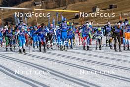03.12.2016, Livigno, Italy (ITA): Start of the race of the amateur athletes - Ski Classics La Sgambeda, Livigno (ITA). www.nordicfocus.com. © Rauschendorfer/NordicFocus. Every downloaded picture is fee-liable.
