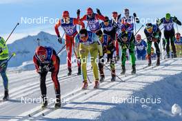 03.12.2016, Livigno, Italy (ITA): Tord Asle Gjerdalen (NOR) (left) - Ski Classics La Sgambeda, Livigno (ITA). www.nordicfocus.com. © Rauschendorfer/NordicFocus. Every downloaded picture is fee-liable.