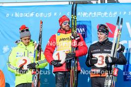 03.12.2016, Livigno, Italy (ITA): Ilya Chernousov (RUS), Tord Asle Gjerdalen (NOR), Petter Eliassen (NOR), (l-r) - Ski Classics La Sgambeda, Livigno (ITA). www.nordicfocus.com. © Rauschendorfer/NordicFocus. Every downloaded picture is fee-liable.