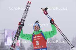 08.01.2017, Oberhof, Germany (GER): Simon Schempp (GER) -  IBU world cup biathlon, mass men, Oberhof (GER). www.nordicfocus.com. © Manzoni/NordicFocus. Every downloaded picture is fee-liable.