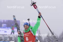 08.01.2017, Oberhof, Germany (GER): Erik Lesser (GER) -  IBU world cup biathlon, mass men, Oberhof (GER). www.nordicfocus.com. © Manzoni/NordicFocus. Every downloaded picture is fee-liable.