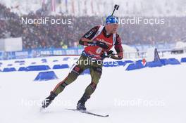 08.01.2017, Oberhof, Germany (GER): Erik Lesser (GER) -  IBU world cup biathlon, mass men, Oberhof (GER). www.nordicfocus.com. © Manzoni/NordicFocus. Every downloaded picture is fee-liable.