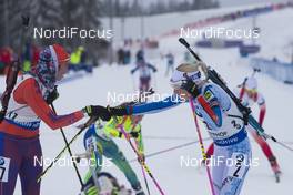 08.01.2017, Oberhof, Germany (GER): Susan Dunklee (USA), Kaisa Makarainen (FIN), (l-r) -  IBU world cup biathlon, mass women, Oberhof (GER). www.nordicfocus.com. © Manzoni/NordicFocus. Every downloaded picture is fee-liable.