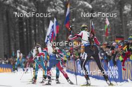 08.01.2017, Oberhof, Germany (GER): Lisa Theresa Hauser (AUT) -  IBU world cup biathlon, mass women, Oberhof (GER). www.nordicfocus.com. © Manzoni/NordicFocus. Every downloaded picture is fee-liable.