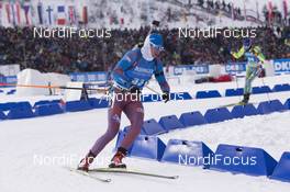 07.01.2017, Oberhof, Germany (GER): Yury Shopin (RUS) -  IBU world cup biathlon, pursuit men, Oberhof (GER). www.nordicfocus.com. © Manzoni/NordicFocus. Every downloaded picture is fee-liable.