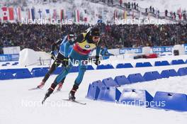 07.01.2017, Oberhof, Germany (GER): Martin Fourcade (FRA) -  IBU world cup biathlon, pursuit men, Oberhof (GER). www.nordicfocus.com. © Manzoni/NordicFocus. Every downloaded picture is fee-liable.