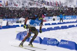 07.01.2017, Oberhof, Germany (GER): Matthias Bischl (GER) -  IBU world cup biathlon, pursuit men, Oberhof (GER). www.nordicfocus.com. © Manzoni/NordicFocus. Every downloaded picture is fee-liable.