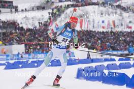 07.01.2017, Oberhof, Germany (GER): Teja Gregorin (SLO) -  IBU world cup biathlon, pursuit women, Oberhof (GER). www.nordicfocus.com. © Manzoni/NordicFocus. Every downloaded picture is fee-liable.