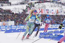 07.01.2017, Oberhof, Germany (GER): Mona Brorsson (SWE) -  IBU world cup biathlon, pursuit women, Oberhof (GER). www.nordicfocus.com. © Manzoni/NordicFocus. Every downloaded picture is fee-liable.