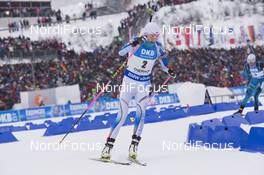 07.01.2017, Oberhof, Germany (GER): Kaisa Makarainen (FIN) -  IBU world cup biathlon, pursuit women, Oberhof (GER). www.nordicfocus.com. © Manzoni/NordicFocus. Every downloaded picture is fee-liable.