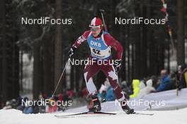 05.01.2017, Oberhof, Germany (GER): Scott Gow (CAN) -  IBU world cup biathlon, sprint men, Oberhof (GER). www.nordicfocus.com. © Manzoni/NordicFocus. Every downloaded picture is fee-liable.