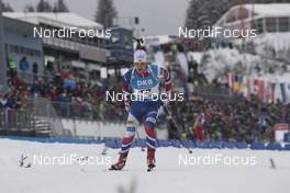 05.01.2017, Oberhof, Germany (GER): Erlend Bjoentegaard (NOR) -  IBU world cup biathlon, sprint men, Oberhof (GER). www.nordicfocus.com. © Manzoni/NordicFocus. Every downloaded picture is fee-liable.