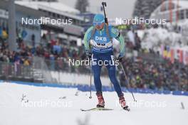 05.01.2017, Oberhof, Germany (GER): Maxim Braun (KAZ) -  IBU world cup biathlon, sprint men, Oberhof (GER). www.nordicfocus.com. © Manzoni/NordicFocus. Every downloaded picture is fee-liable.