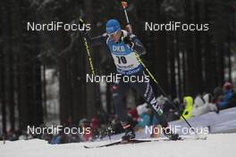 05.01.2017, Oberhof, Germany (GER): Lukas Hofer (ITA) -  IBU world cup biathlon, sprint men, Oberhof (GER). www.nordicfocus.com. © Manzoni/NordicFocus. Every downloaded picture is fee-liable.