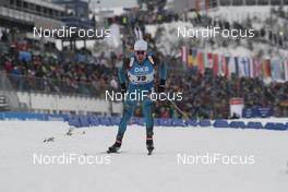 05.01.2017, Oberhof, Germany (GER): Jean Guillaume Beatrix (FRA) -  IBU world cup biathlon, sprint men, Oberhof (GER). www.nordicfocus.com. © Manzoni/NordicFocus. Every downloaded picture is fee-liable.