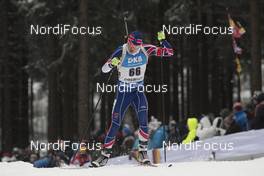 05.01.2017, Oberhof, Germany (GER): Scott Dixon (GBR) -  IBU world cup biathlon, sprint men, Oberhof (GER). www.nordicfocus.com. © Manzoni/NordicFocus. Every downloaded picture is fee-liable.