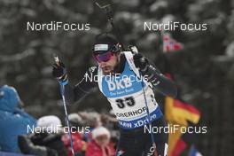 05.01.2017, Oberhof, Germany (GER): Benjamin Weger (SUI) -  IBU world cup biathlon, sprint men, Oberhof (GER). www.nordicfocus.com. © Manzoni/NordicFocus. Every downloaded picture is fee-liable.