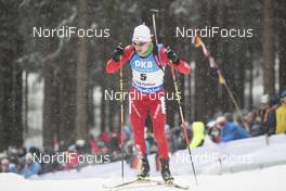 05.01.2017, Oberhof, Germany (GER): Vladimir Chepelin (BLR) -  IBU world cup biathlon, sprint men, Oberhof (GER). www.nordicfocus.com. © Manzoni/NordicFocus. Every downloaded picture is fee-liable.