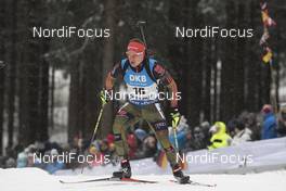 05.01.2017, Oberhof, Germany (GER): Florian Graf (GER) -  IBU world cup biathlon, sprint men, Oberhof (GER). www.nordicfocus.com. © Manzoni/NordicFocus. Every downloaded picture is fee-liable.