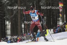 05.01.2017, Oberhof, Germany (GER): Tomas Kaukenas (LTU) -  IBU world cup biathlon, sprint men, Oberhof (GER). www.nordicfocus.com. © Manzoni/NordicFocus. Every downloaded picture is fee-liable.