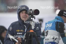 05.01.2017, Oberhof, Germany (GER): Event Feature: Franck Badiou (FRA)  -  IBU world cup biathlon, sprint men, Oberhof (GER). www.nordicfocus.com. © Manzoni/NordicFocus. Every downloaded picture is fee-liable.