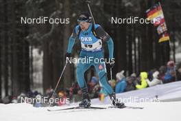 05.01.2017, Oberhof, Germany (GER): Simon Desthieux (FRA) -  IBU world cup biathlon, sprint men, Oberhof (GER). www.nordicfocus.com. © Manzoni/NordicFocus. Every downloaded picture is fee-liable.