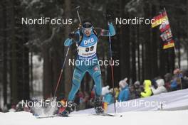 05.01.2017, Oberhof, Germany (GER): Simon Desthieux (FRA) -  IBU world cup biathlon, sprint men, Oberhof (GER). www.nordicfocus.com. © Manzoni/NordicFocus. Every downloaded picture is fee-liable.